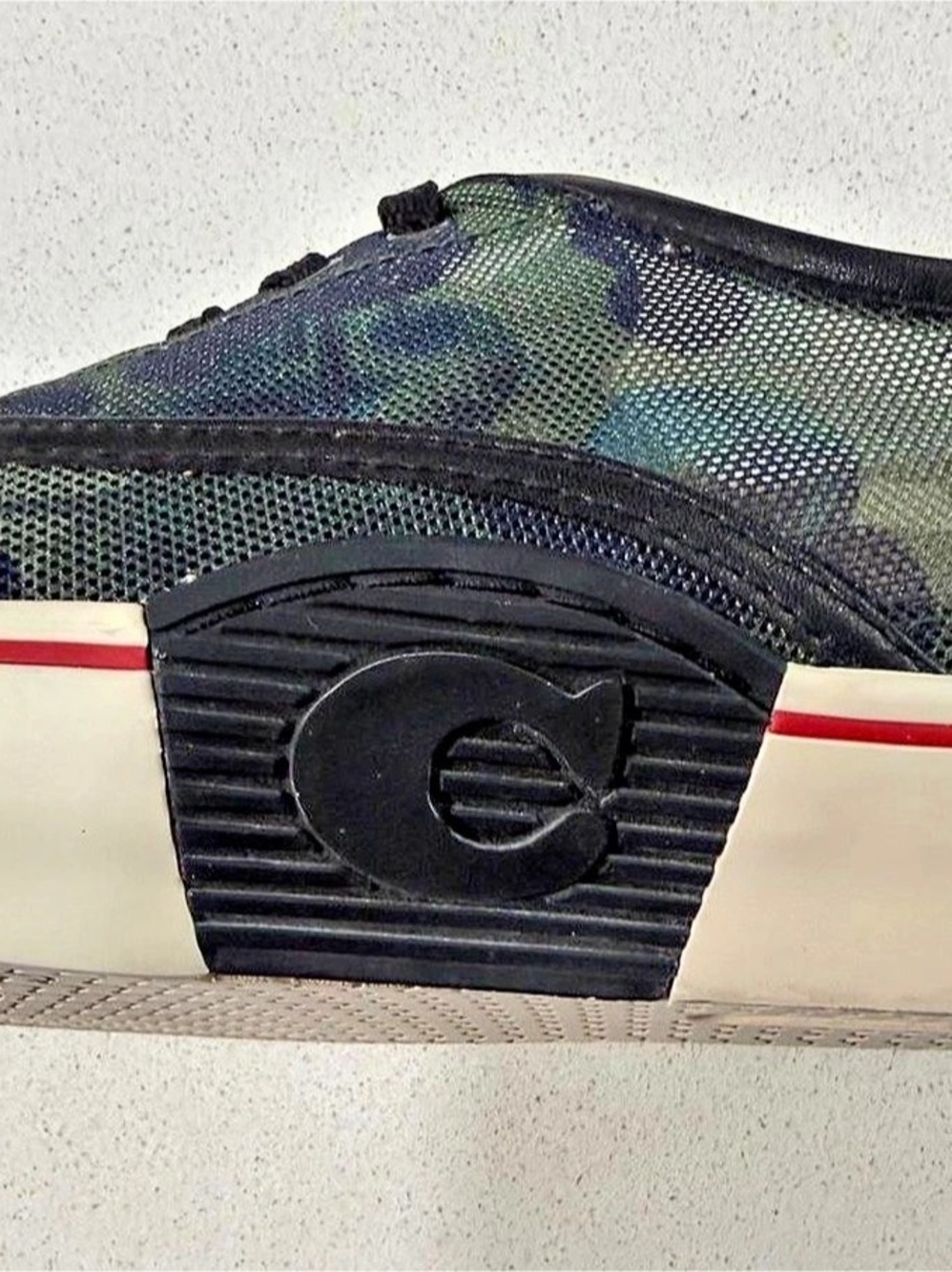 COACH A22113 Camo Sneakers US 10 D - Picture 6 of 8